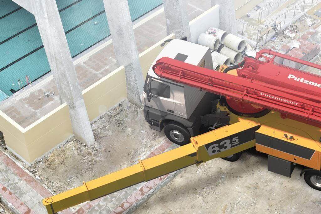 Автобетононасос Putzmeister M 63-5