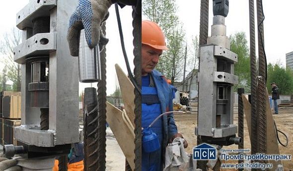 Ручное оборудование для вертикальной нарезки конической резьбы